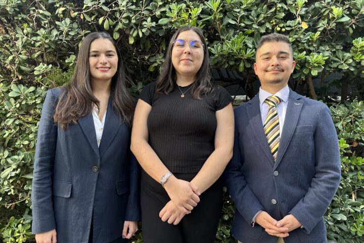 Estudiantes de la UCH, la PUC y la UNAB realizan pasantías de otoño en el CAM Santiago