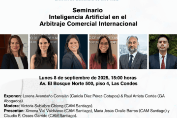 Seminario Inteligencia Artificial en el Arbitraje Comercial Internacional